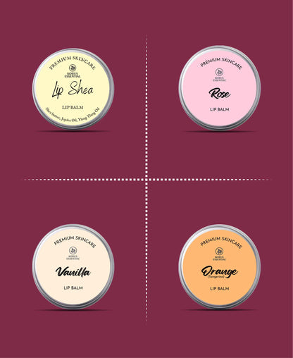 Korus Essential Beetroot Lip Balm with Shea Butter  - 8 Grams