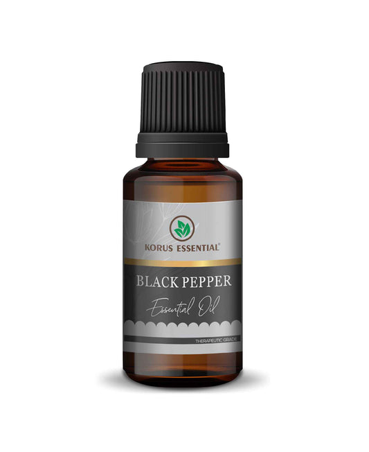 Korus Essential Black Pepper Essential Oil - 15ml - HNW GLOBAL