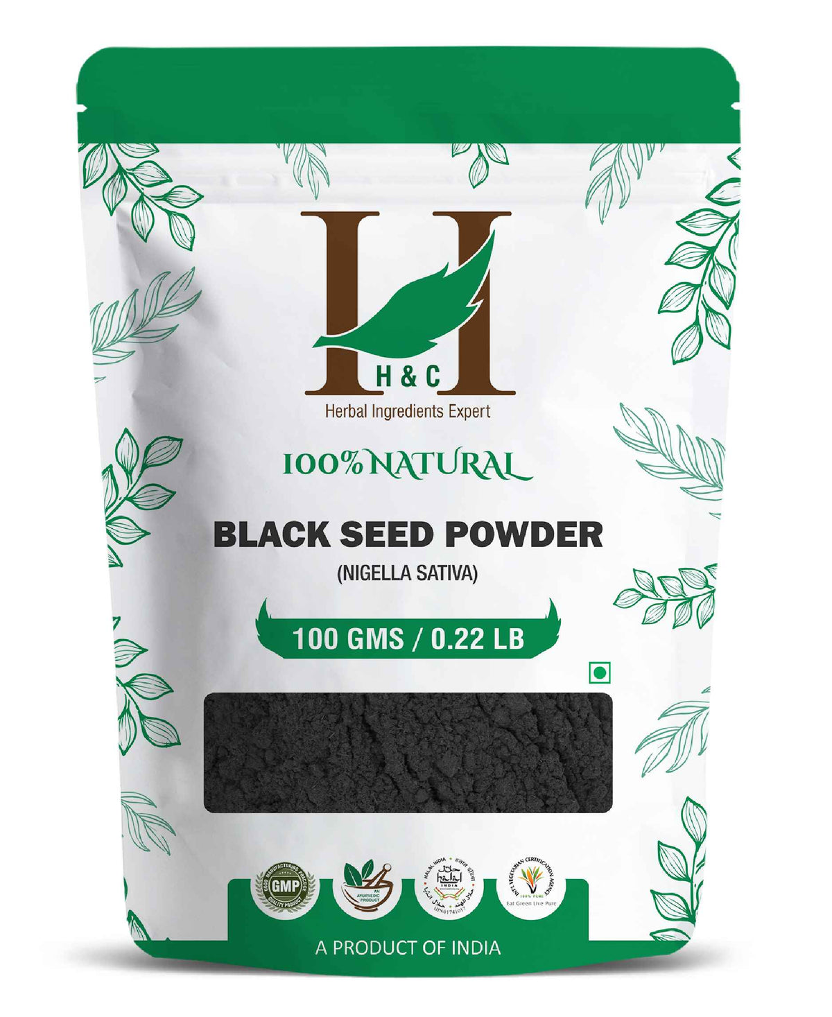 H&C Natural Black Seed Powder - 100gm - HNW GLOBAL