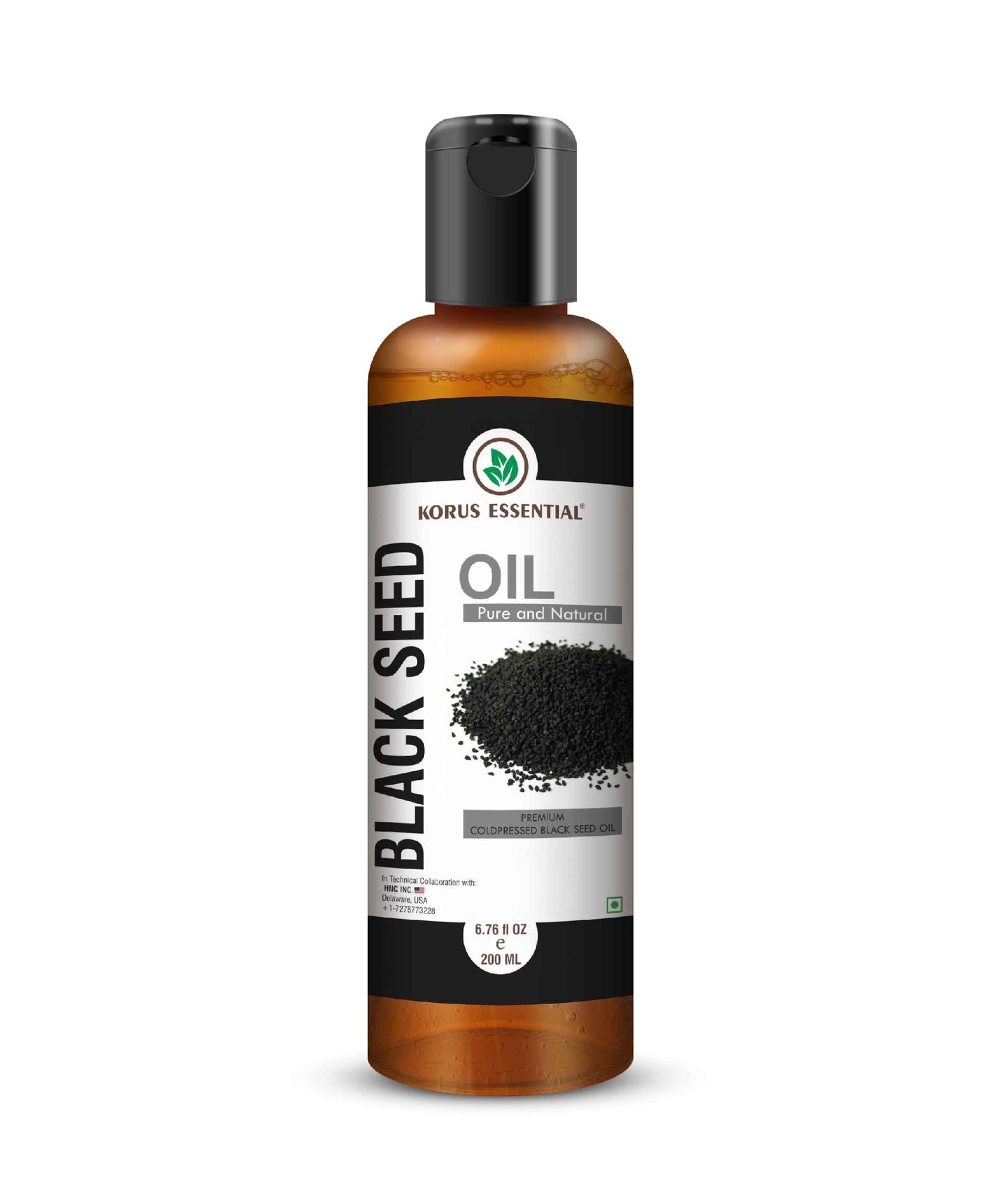 Korus Essential Black Seed Oil - 200ml - HNW GLOBAL