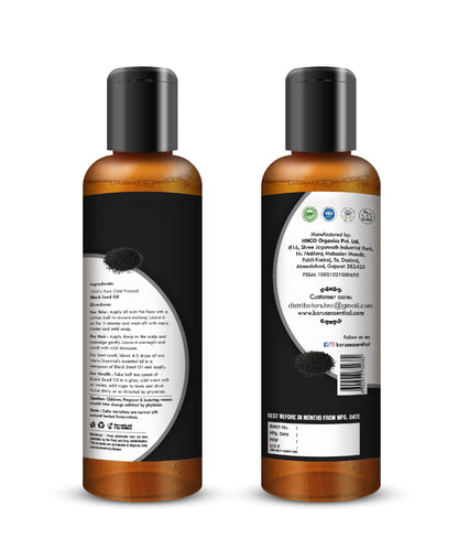Korus Essential Black Seed Oil - 200ml - HNW GLOBAL