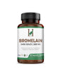 H&C Bromelain Veg. Capsules 500 mg (2400 GDU/g) - 180 Capsules from Pineapple Extract - HNW GLOBAL