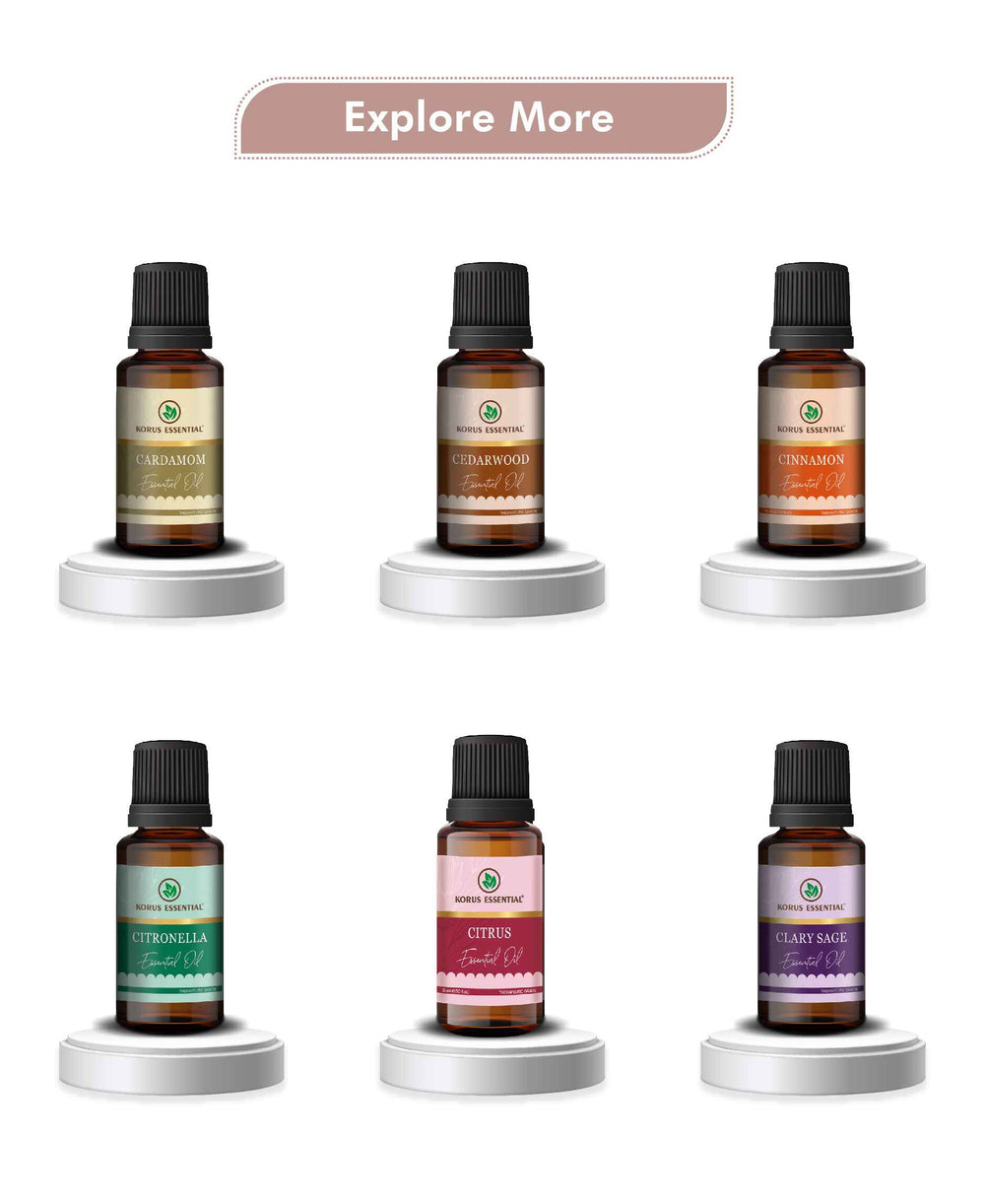 Korus Essential Camphor Essential Oil - 15ml - HNW GLOBAL