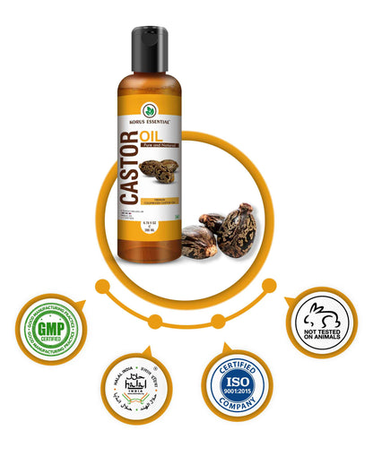 Korus Essential Castor Oil - 200ml - HNW GLOBAL