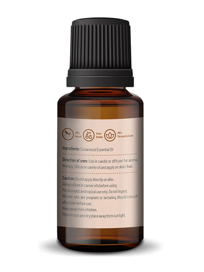 Cedarwood Essential Oil - 15ml By Korus Essential