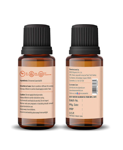 Korus Essential Cinnamon Essential Oil - 15ml - HNW GLOBAL