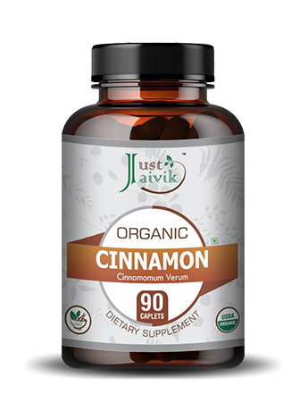 Organic Cinnamon Caplet - 750mg, 90 count