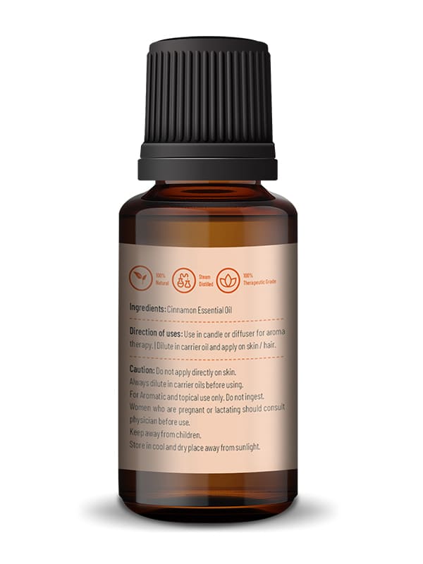 Cinnamon Essential Oil - 15ml By Korus Essential