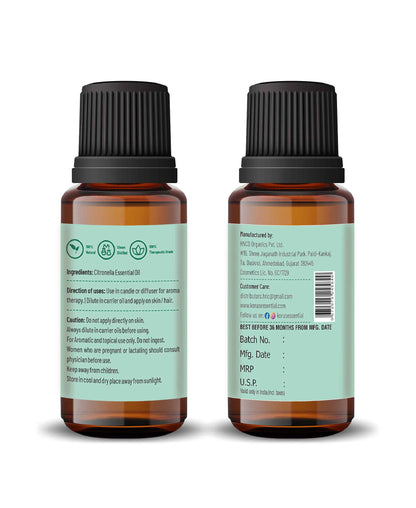 Korus Essential Citronella Essential Oil - 15ml - HNW GLOBAL