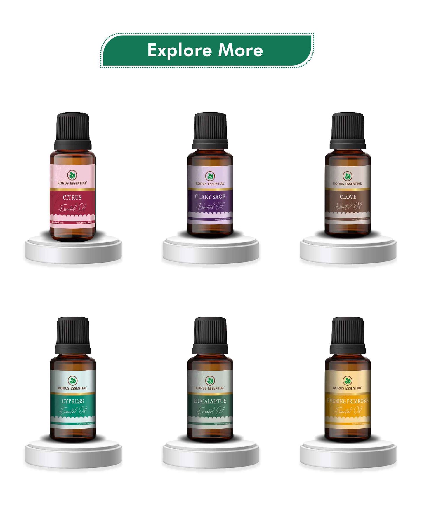 Korus Essential Citronella Essential Oil - 15ml - HNW GLOBAL