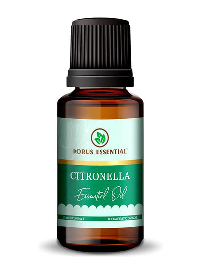 Citronella Essential Oil - 15ml By Korus Essential