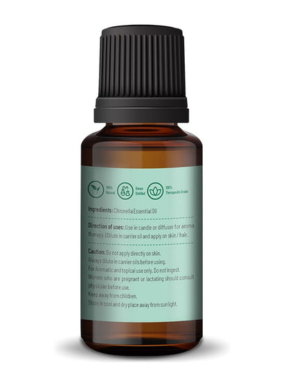 Citronella Essential Oil - 15ml By Korus Essential