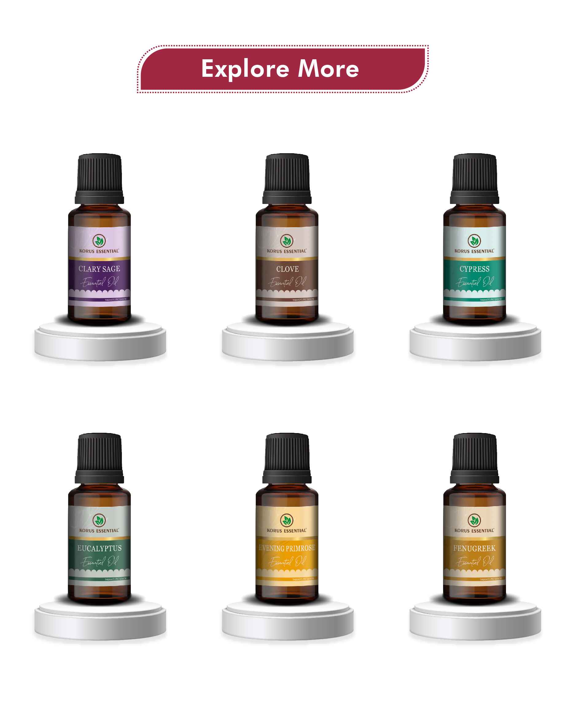Korus Essential Citrus Essential Oil - 15ml - HNW GLOBAL