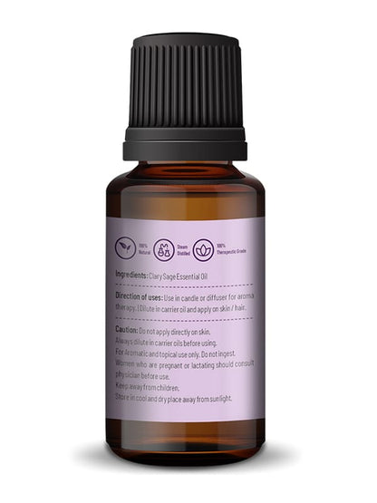 Clary Sage Essential Oil - 15ml By Korus Essential