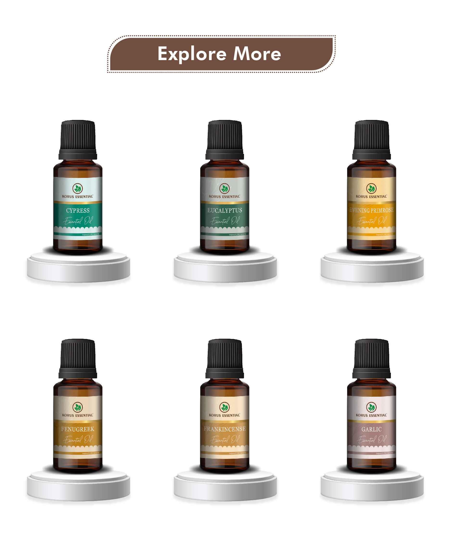 Korus Essential Clove Bud Essential Oil - 15ml - HNW GLOBAL