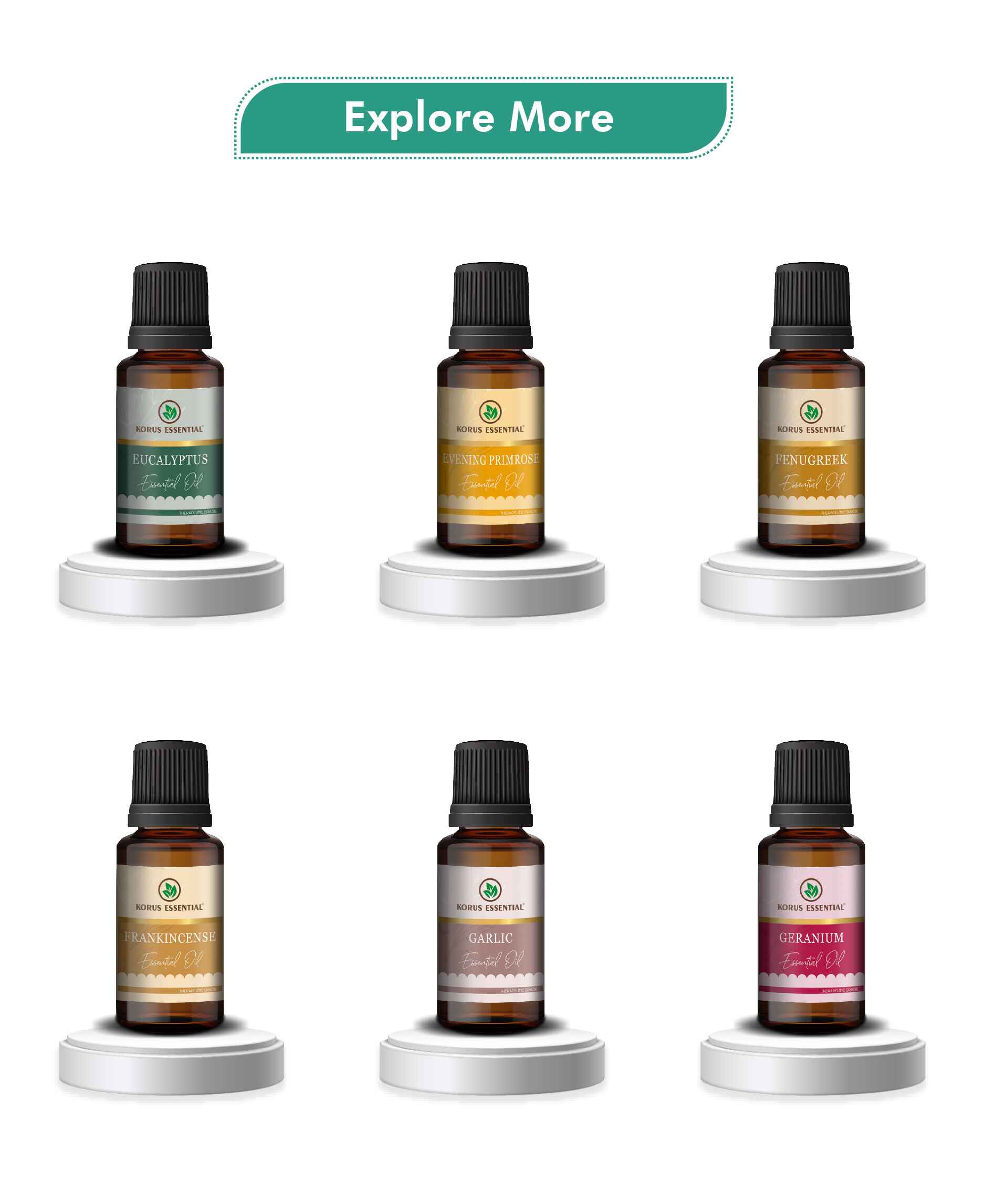 Korus Essential Cypress Essential Oil - 15ml - HNW GLOBAL