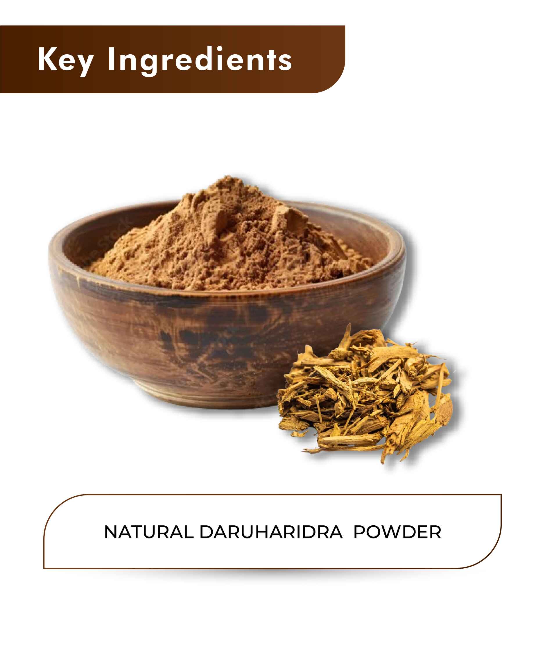 H&C Natural Daruharidra / Berberine Powder - 100gm - HNW GLOBAL