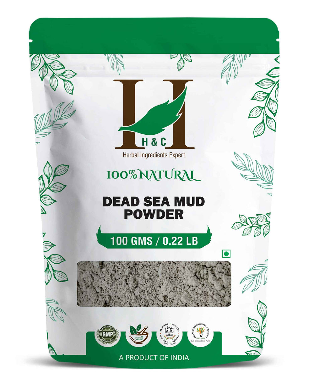 H&C Natural Dead Sea Mud Powder - 100gm - HNW GLOBAL