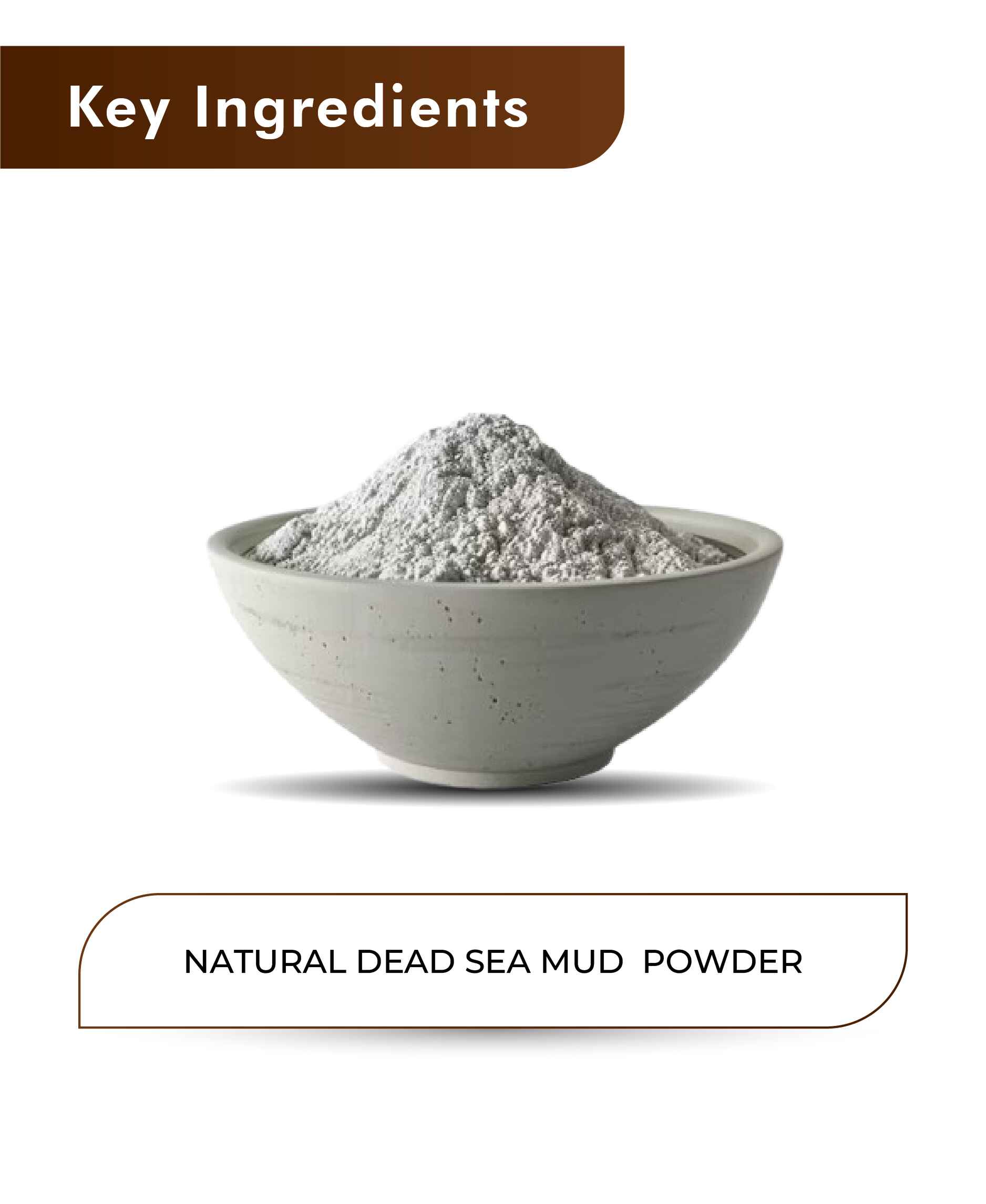 H&C Natural Dead Sea Mud Powder - 100gm - HNW GLOBAL