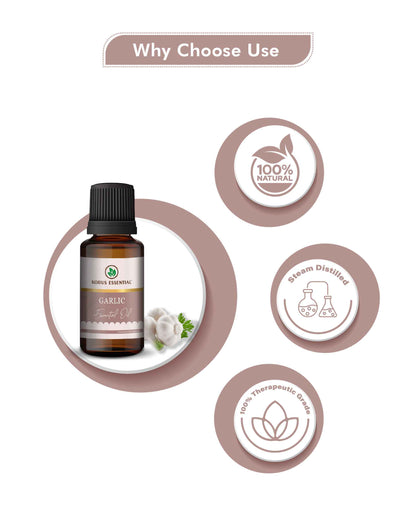 Korus Essential Garlic Essential Oil - 15ml - HNW GLOBAL