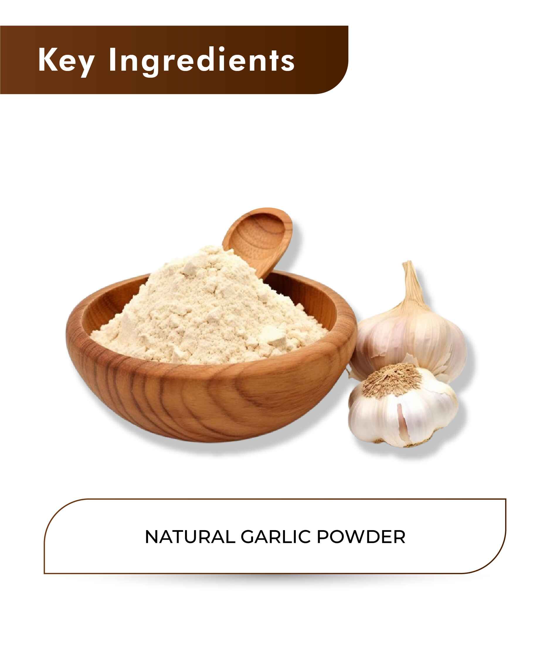H&C Natural Garlic Powder - 100gm - HNW GLOBAL