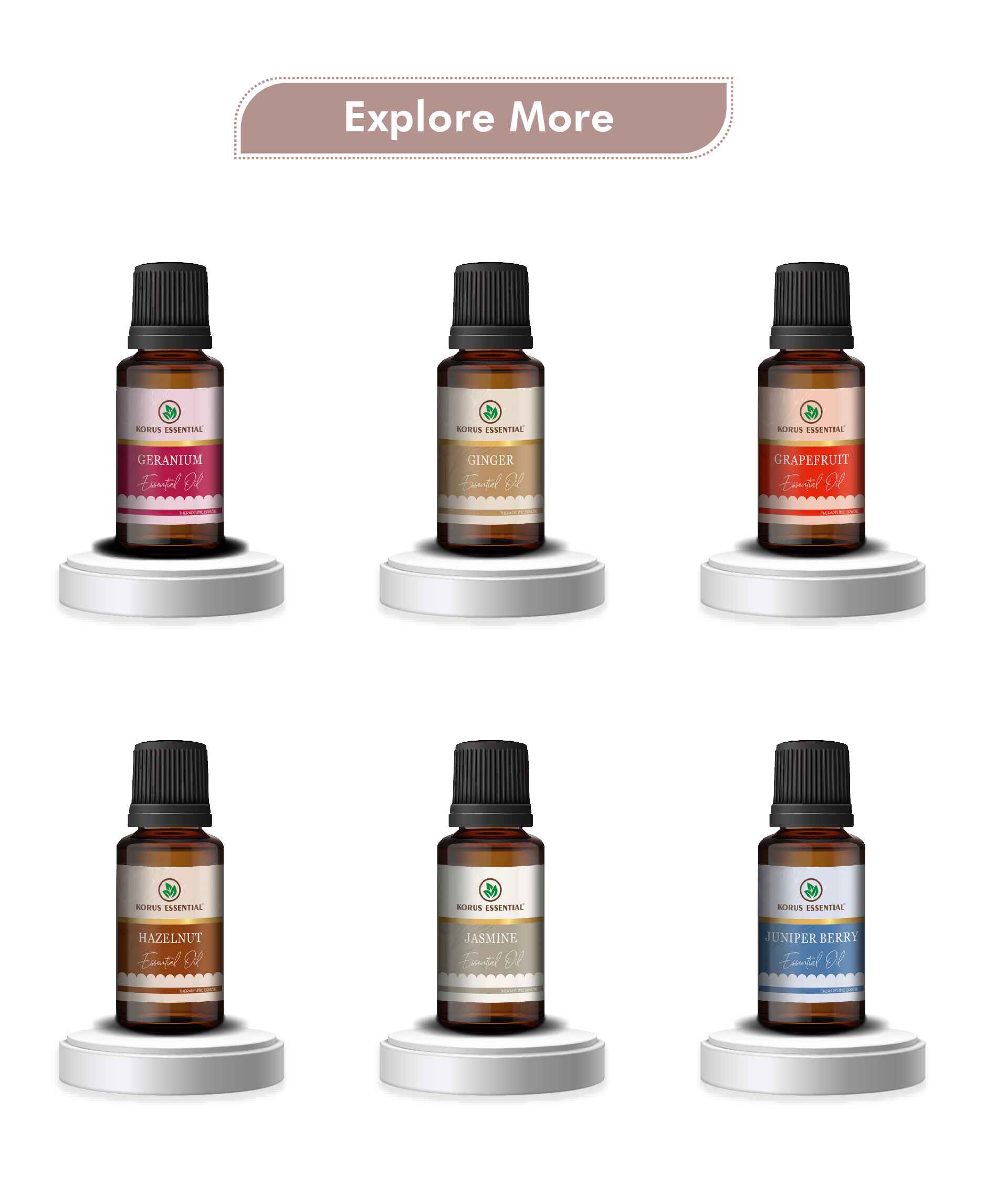 Korus Essential Garlic Essential Oil - 15ml - HNW GLOBAL
