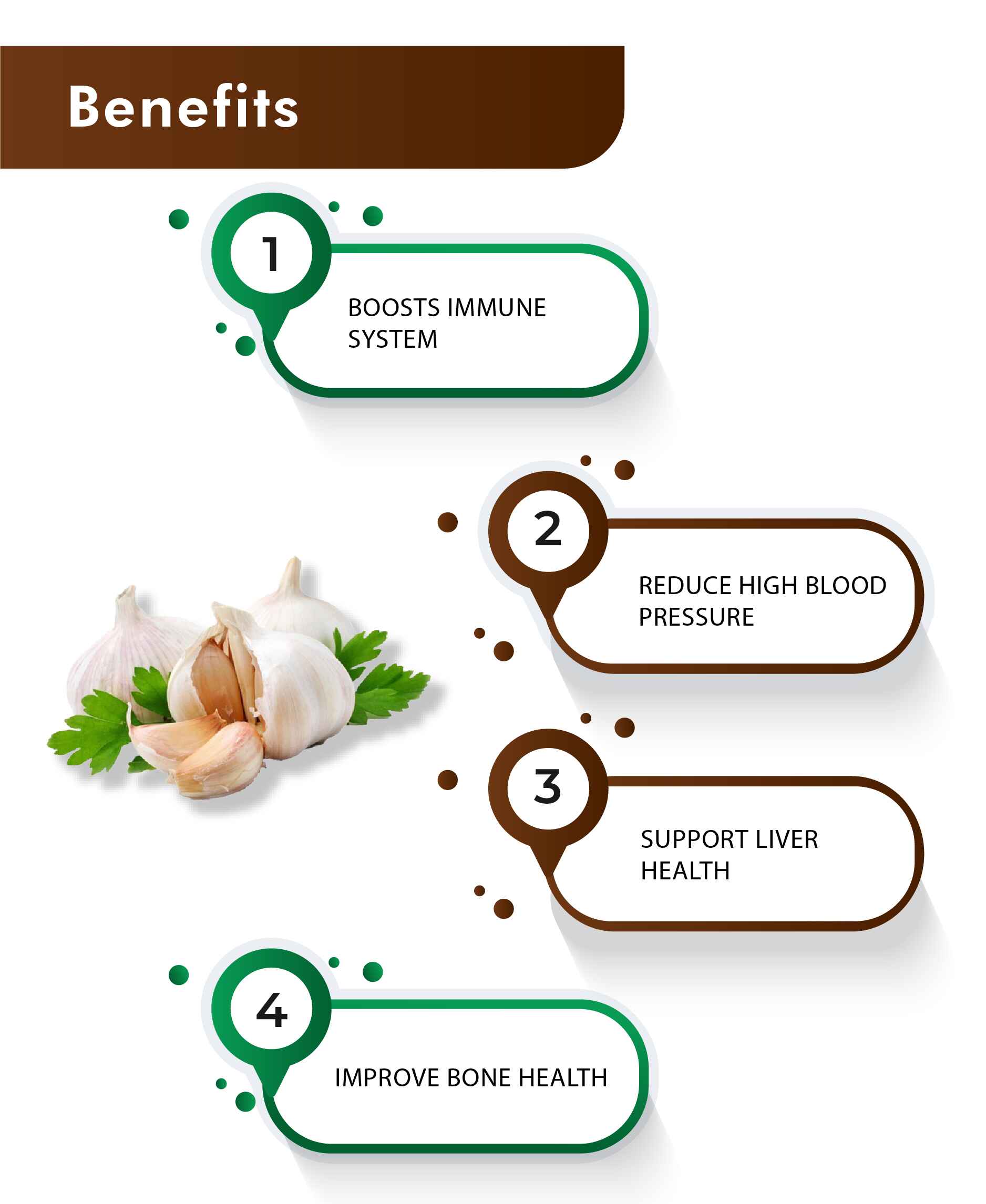 H&C Natural Garlic Powder - 100gm - HNW GLOBAL