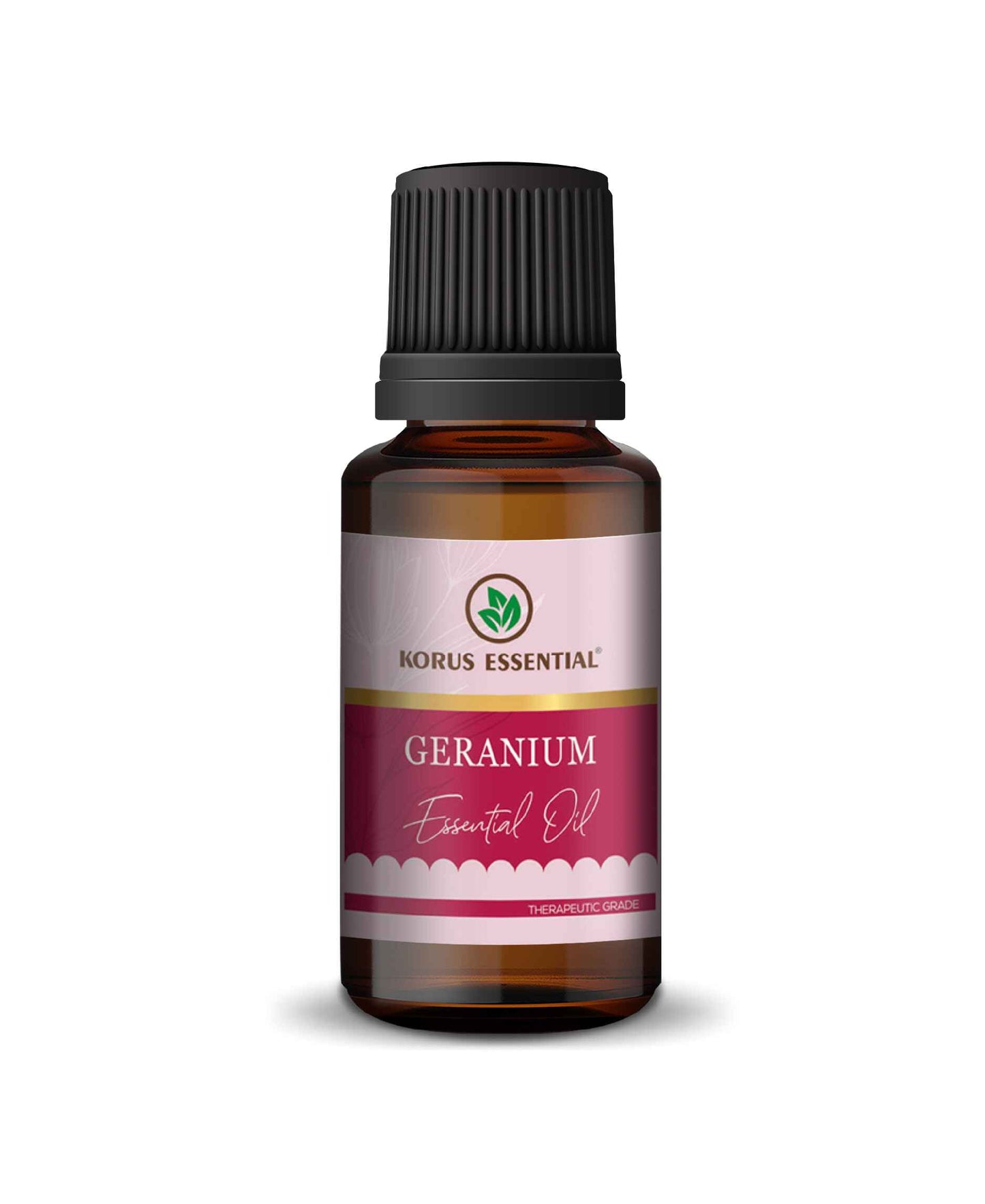 Korus Essential Geranium Essential Oil - 15ml - HNW GLOBAL