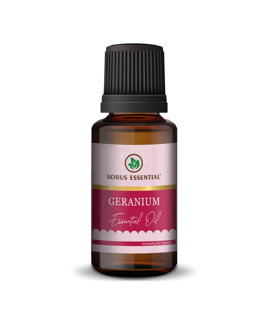 Korus Essential Geranium Essential Oil - 15ml - HNW GLOBAL
