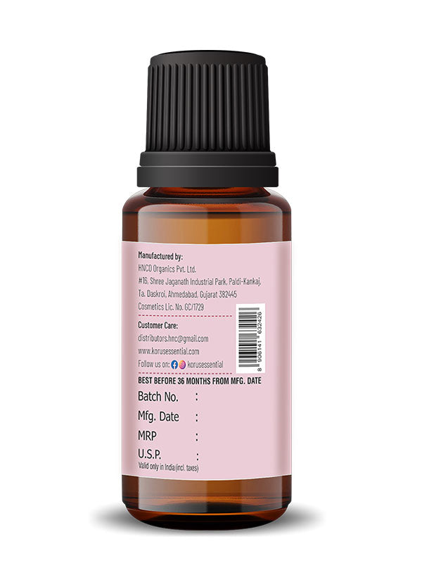 Geranium Essential Oil - 15ml By Korus Essential