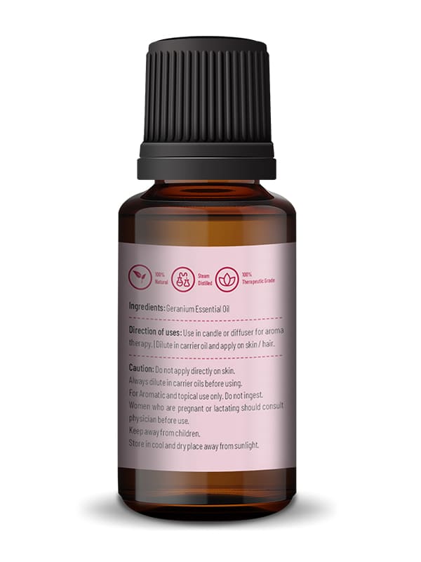 Geranium Essential Oil - 15ml By Korus Essential