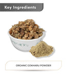 Just Jaivik Organic Gokharu Powder - 100gm - HNW GLOBAL