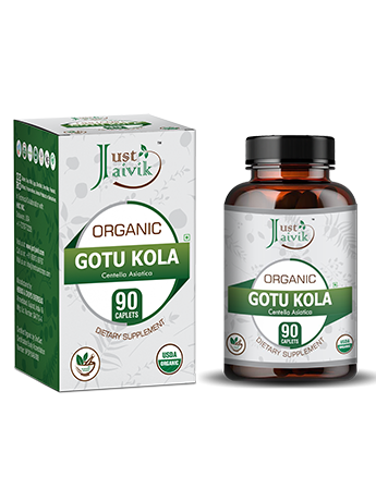 Organic Gotu Kola Caplet - 750mg, 90 count