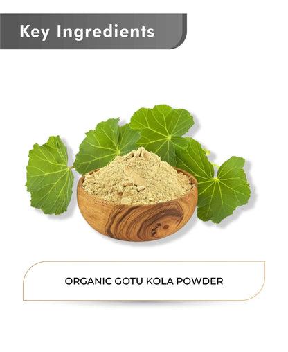 Just Jaivik Organic Gotu Kola Powder - 100gm