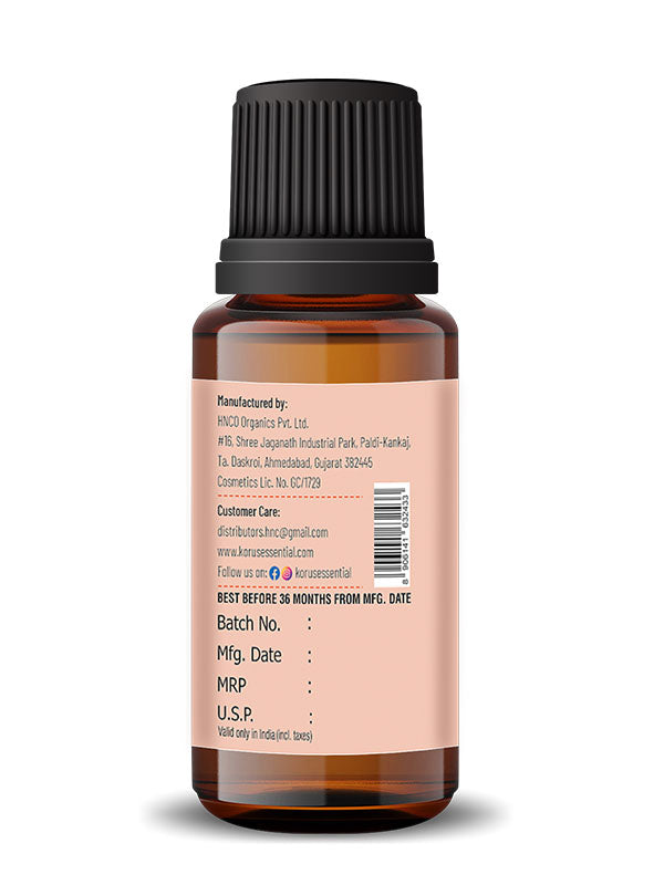 Grapefruit Essential oil - 15ml By Korus Essential