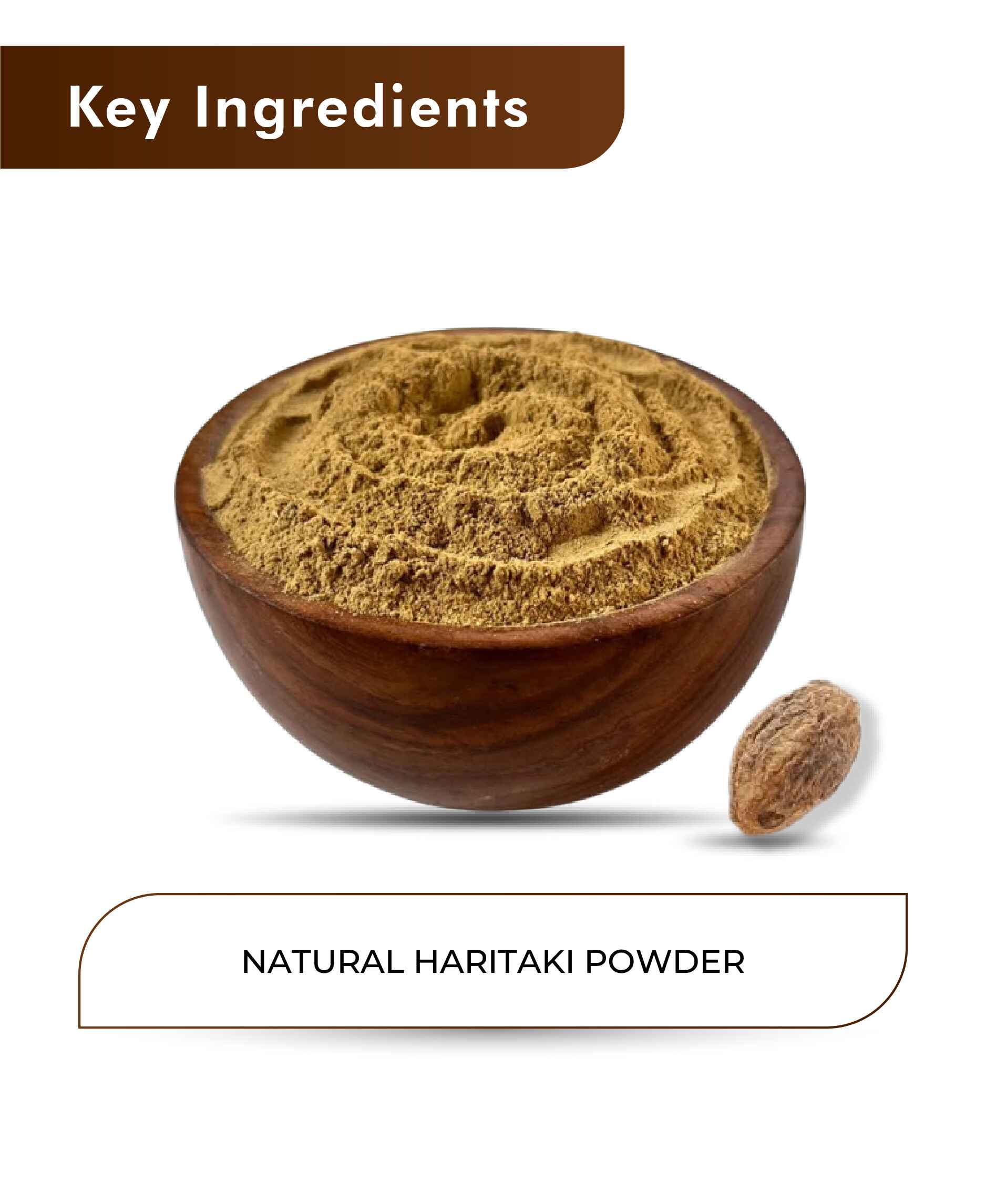 H&C Natural Haritaki Powder - 100gm - HNW GLOBAL