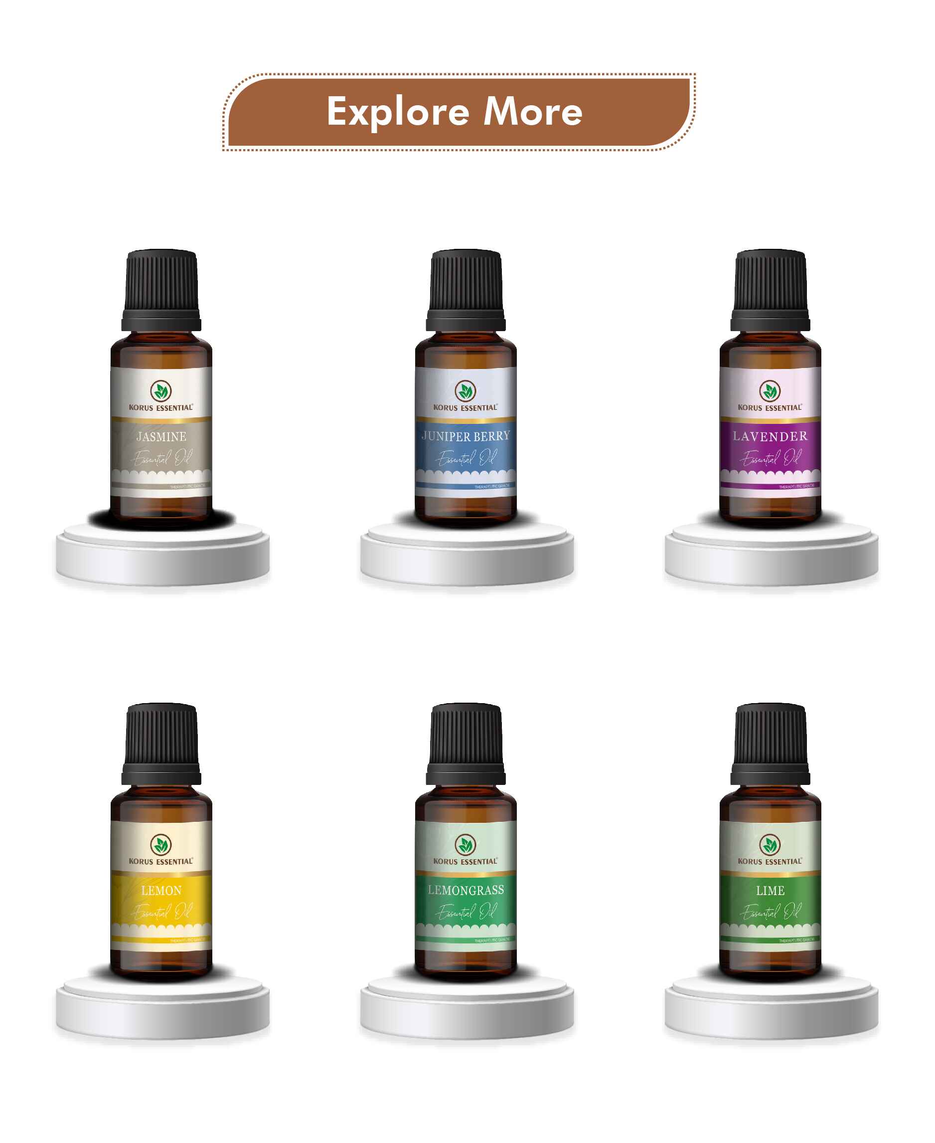 Korus Essential Hazelnut Essential Oil - 15ml - HNW GLOBAL
