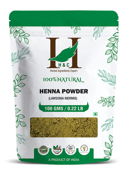 Natural Henna Powder / Lawsonia Inermis - 100gm