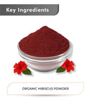 Just Jaivik Organic Hibiscus Powder - 100gm - HNW GLOBAL