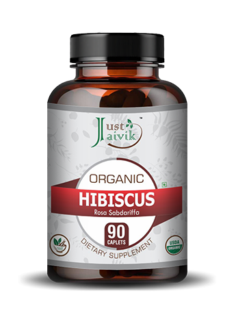 Organic Hibiscus Caplet - 750mg, 90 count