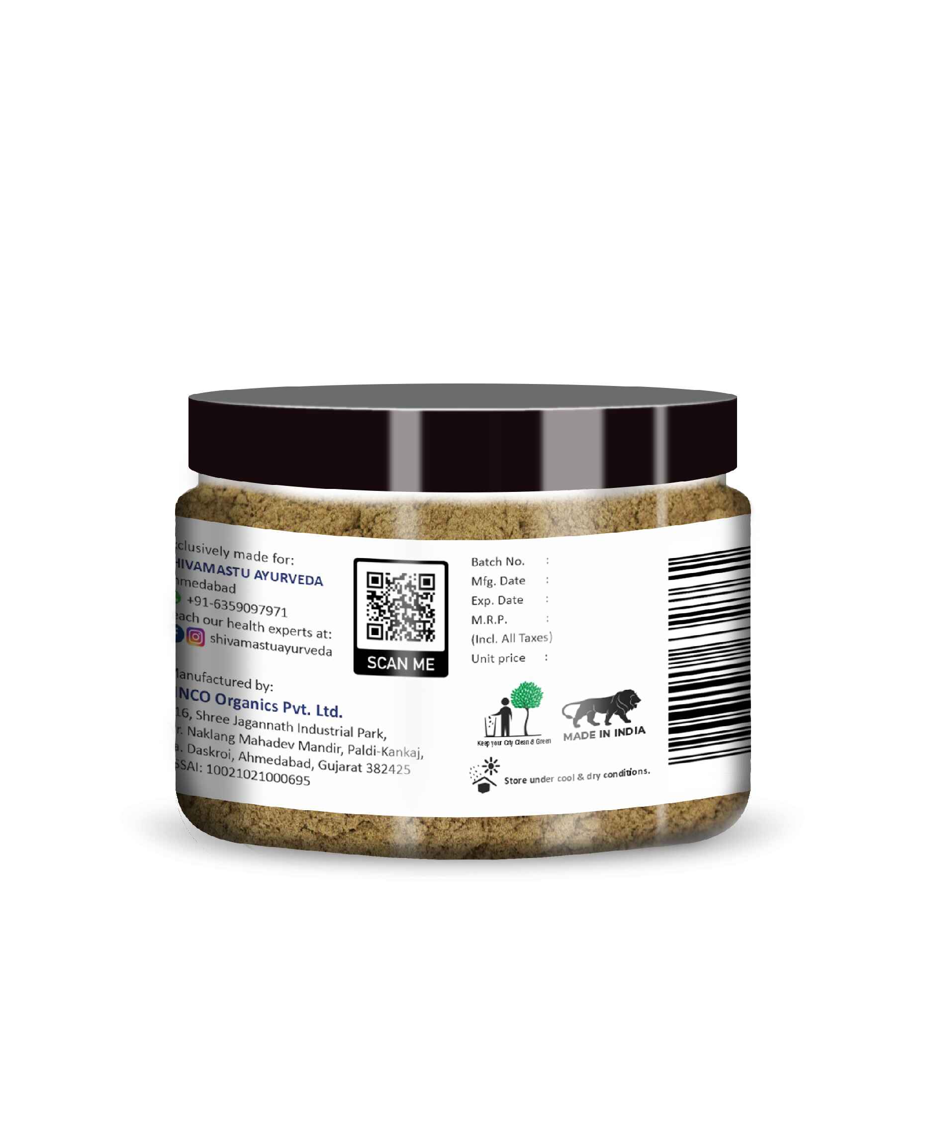 Shivamastu Hingvastak Powder 50g - 0.11 lb By Shivamastu - HNW GLOBAL
