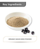 Just Jaivik Organic Jamun Seed Powder - 100gm - HNW GLOBAL