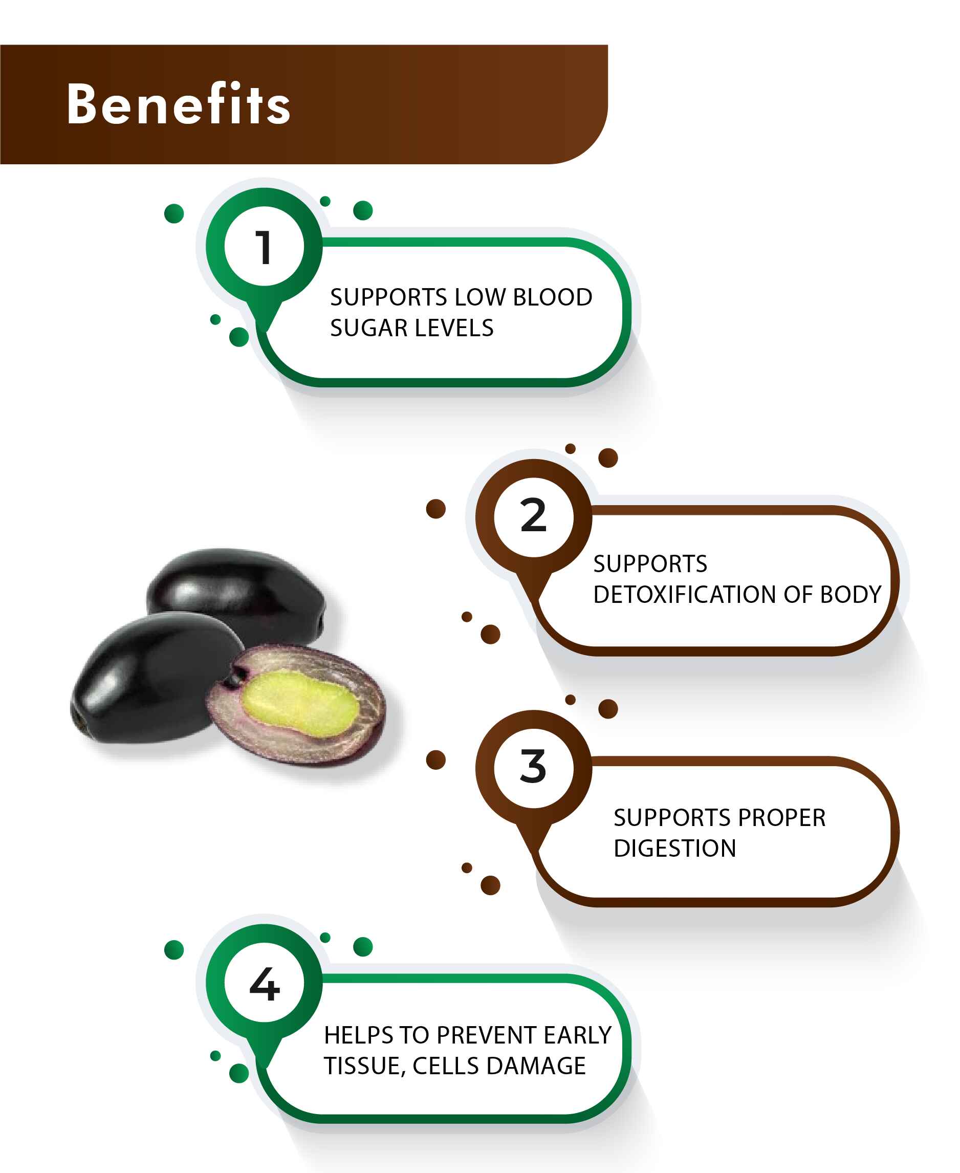 H&C Natural Jamun Seed Powder - 100gm - HNW GLOBAL