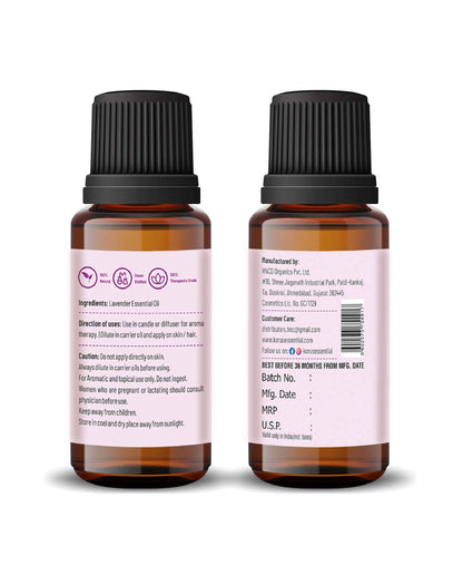 Korus Essential Lavender Essential Oil - 15ml - HNW GLOBAL