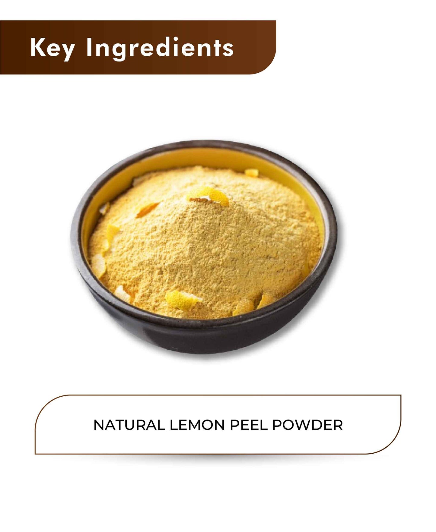 H&C Natural Lemon Peel Powder - Citrus Limonum - 100gm - HNW GLOBAL