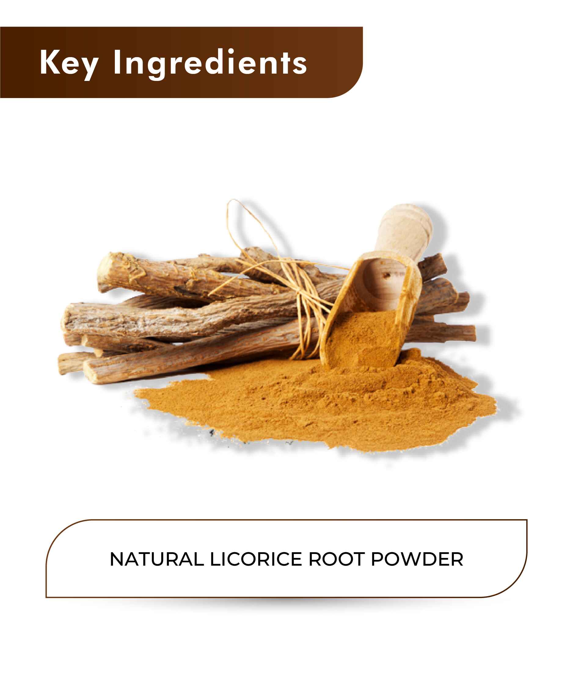 H&C Natural Licorice Root Powder - 100gm - HNW GLOBAL