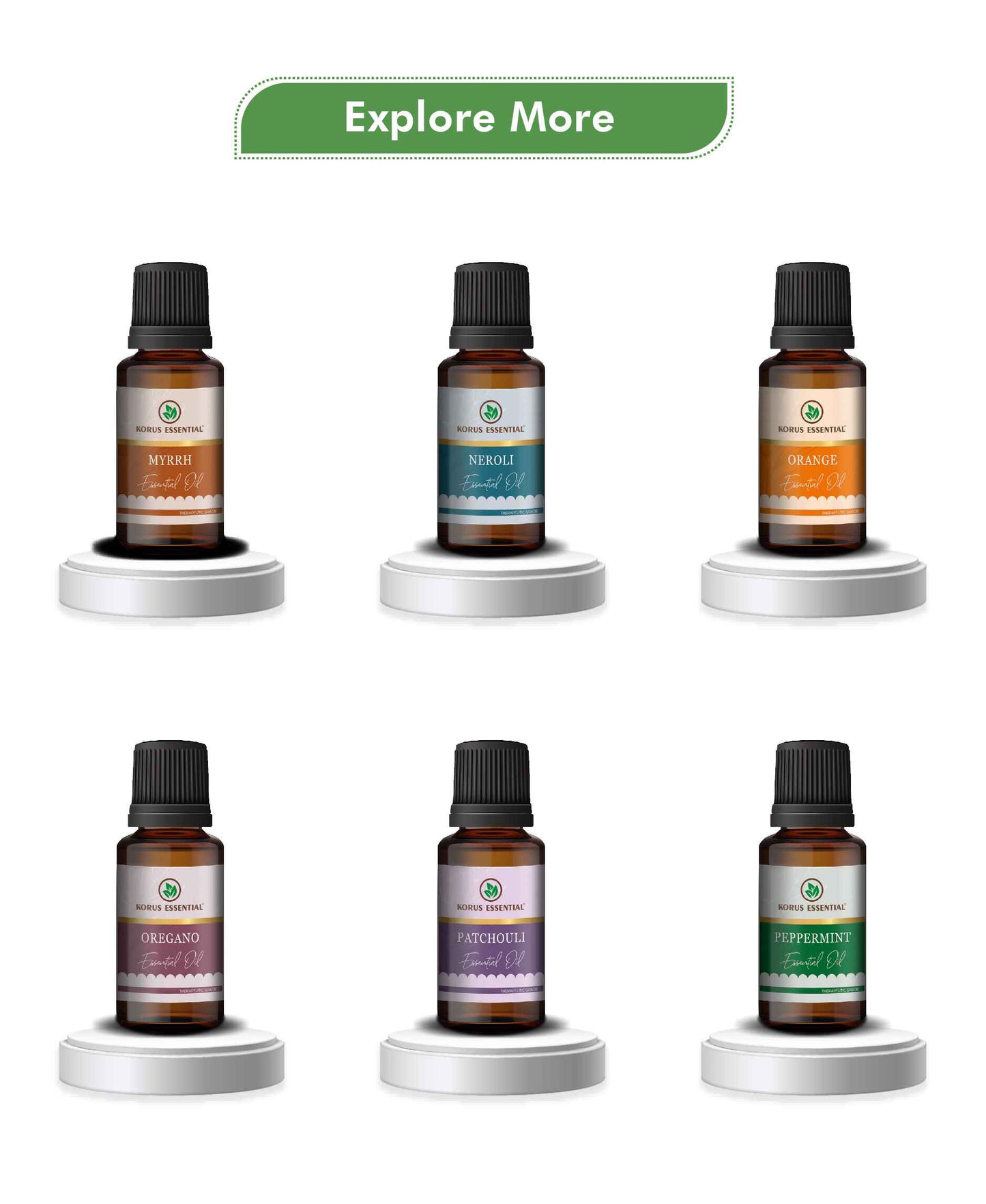 Korus Essential Lime Essential Oil - 15ml - HNW GLOBAL