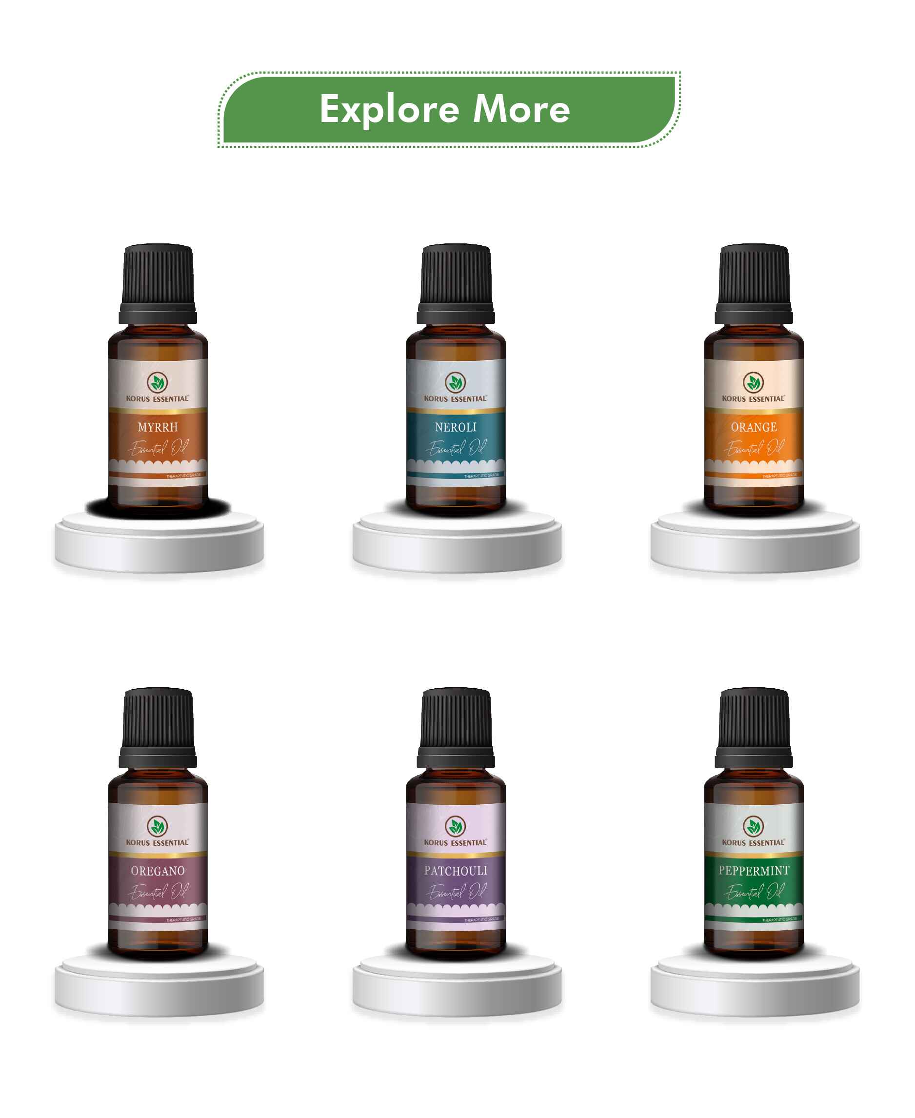 Korus Essential Lime Essential Oil - 15ml - HNW GLOBAL