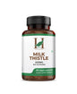 H&C Milk Thistle 500mg High Strength with 80% Silymarin (500mg per Capsule) | 180 Veg. Capsules - HNW GLOBAL