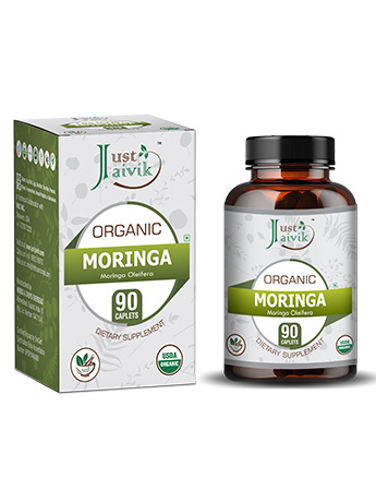 Organic Moringa Caplet - 750mg, 90 count